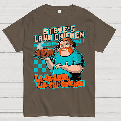 Steve's Lava Chicken Geek T-Shirt