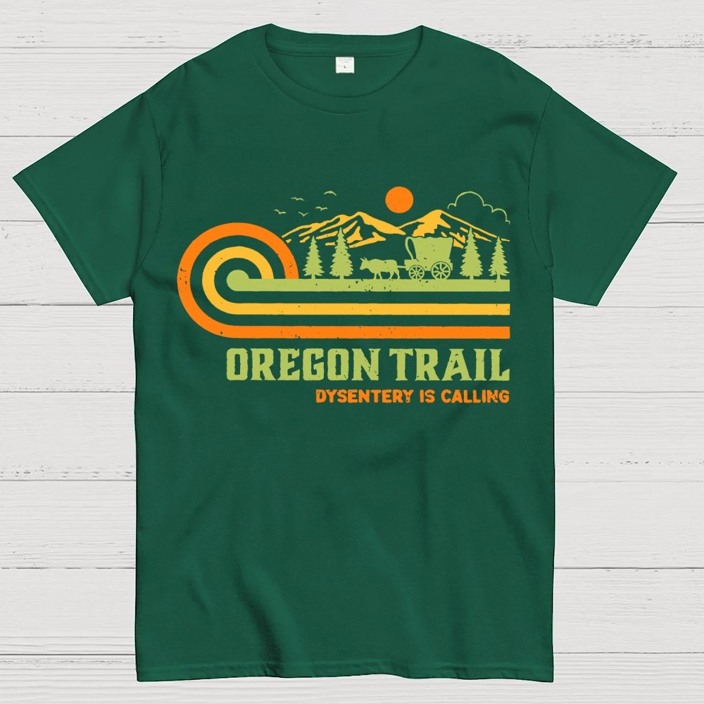 Vintage Oregon Trail Geek T-Shirt