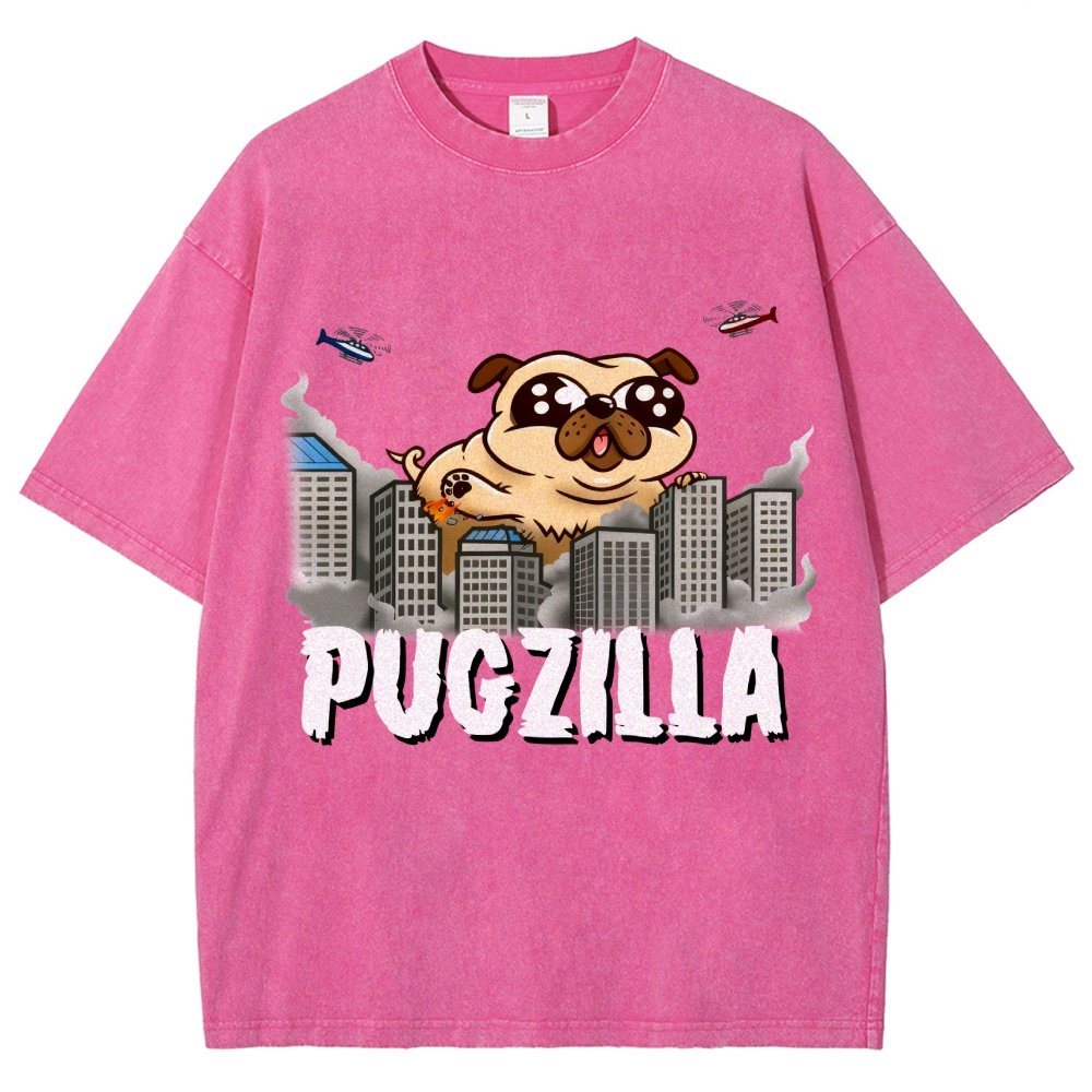 Pugzilla Vintage Distressed T-shirt