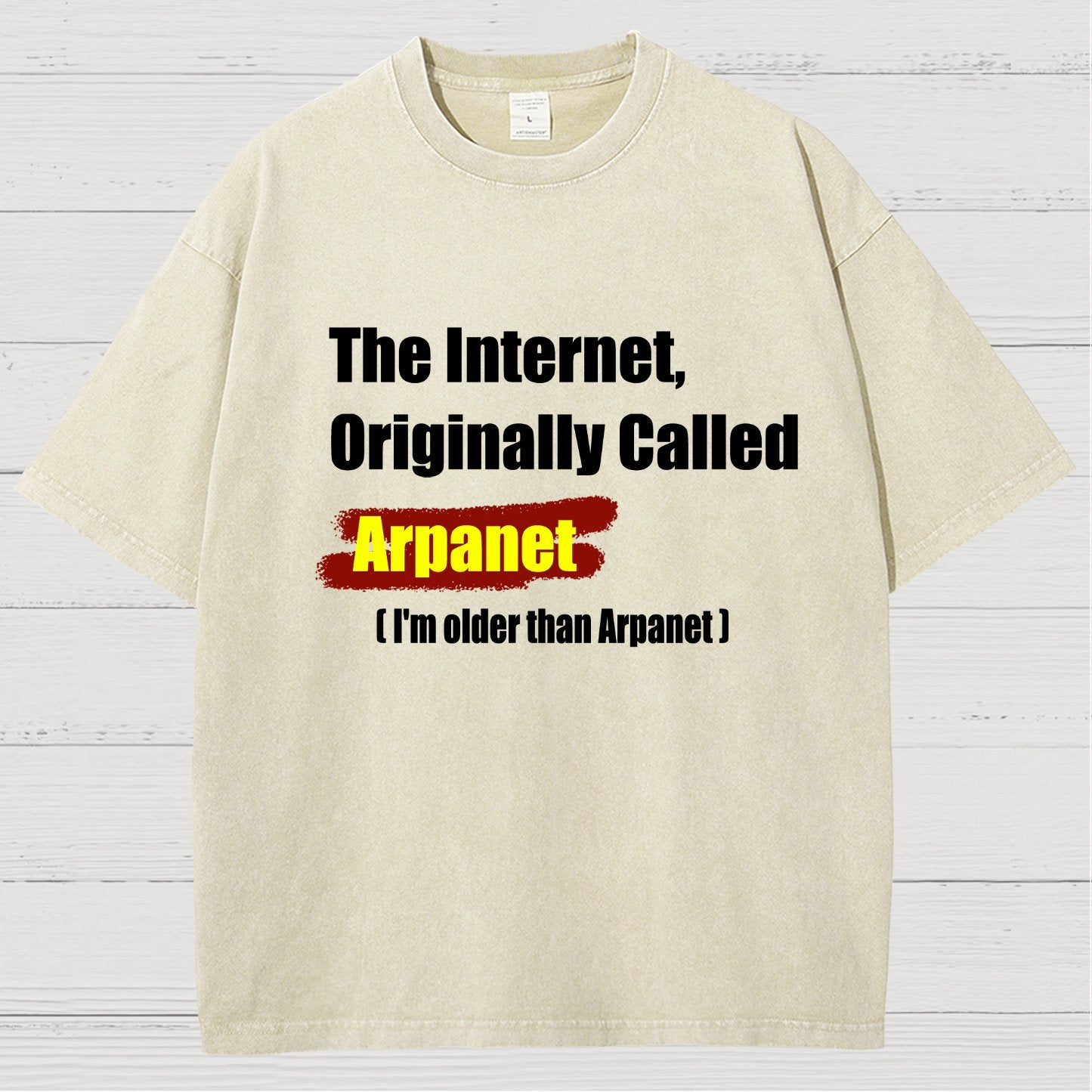 The Internet, Originally Called Arpanet Vintage Distressed T-shirt