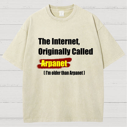 The Internet, Originally Called Arpanet Vintage Distressed T-shirt