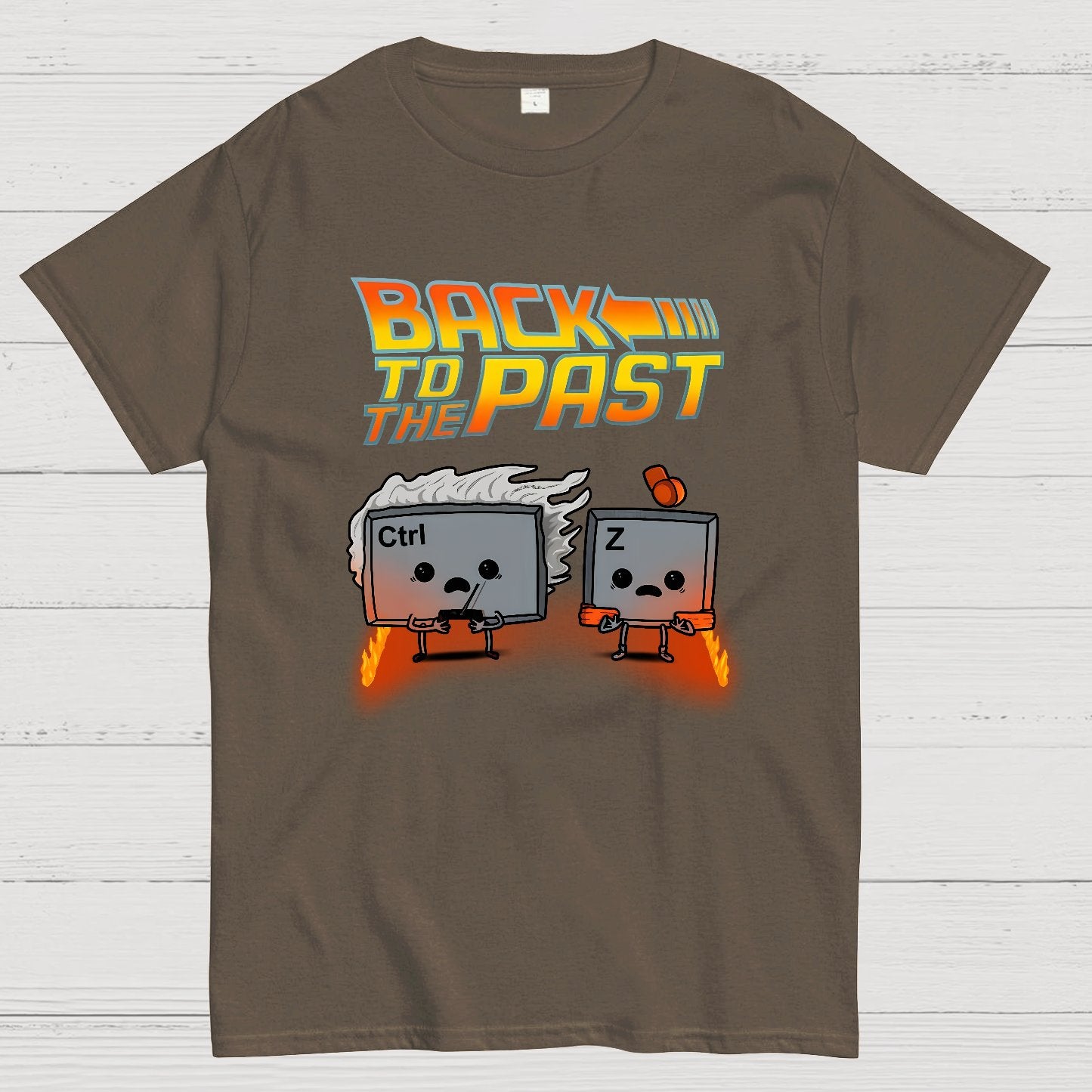 Back To The Past Geek T-Shirt