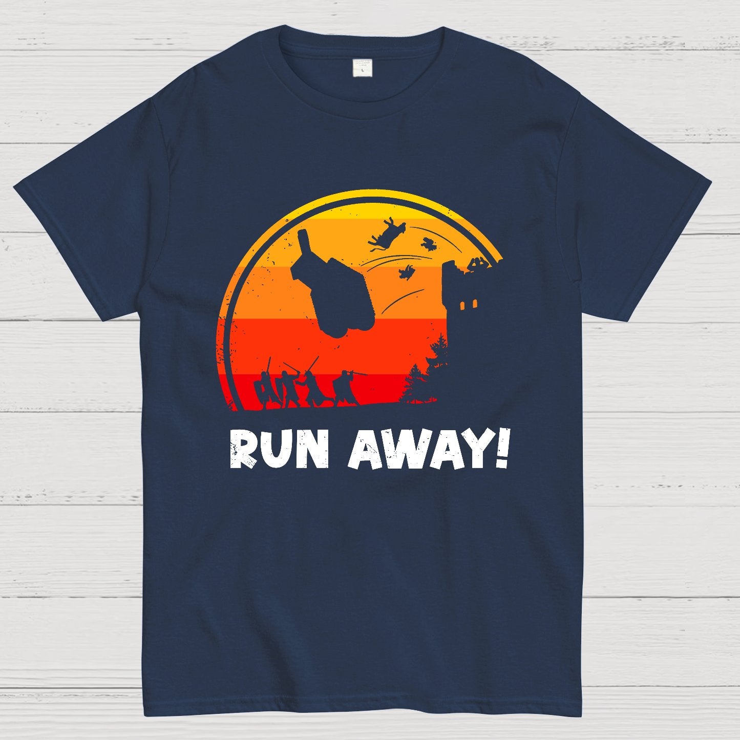 Run Away Geek T-Shirt