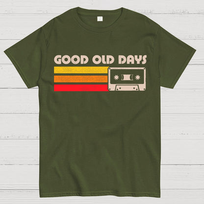Old Days Vintage Geek T-Shirt