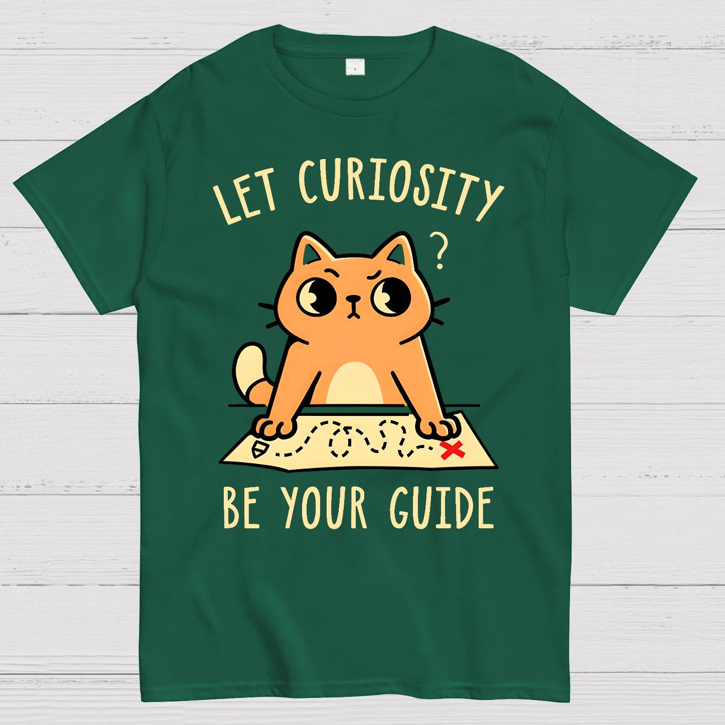 Let Curiosity Be Your Guide Geek T-Shirt