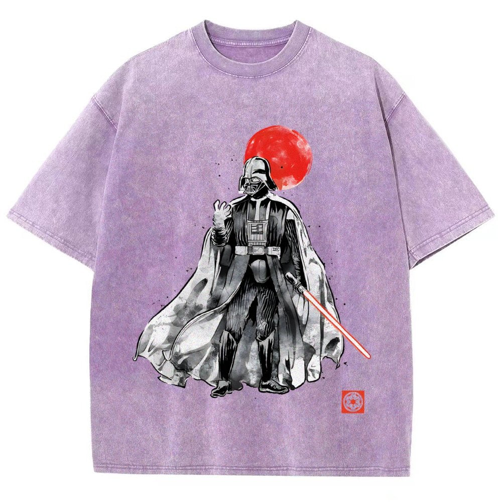 Dark Lord Sumi-E Vintage Distressed T-shirt