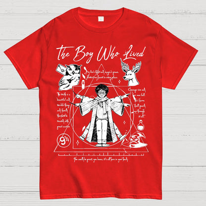 Vitruvian Wizard Geek T-Shirt