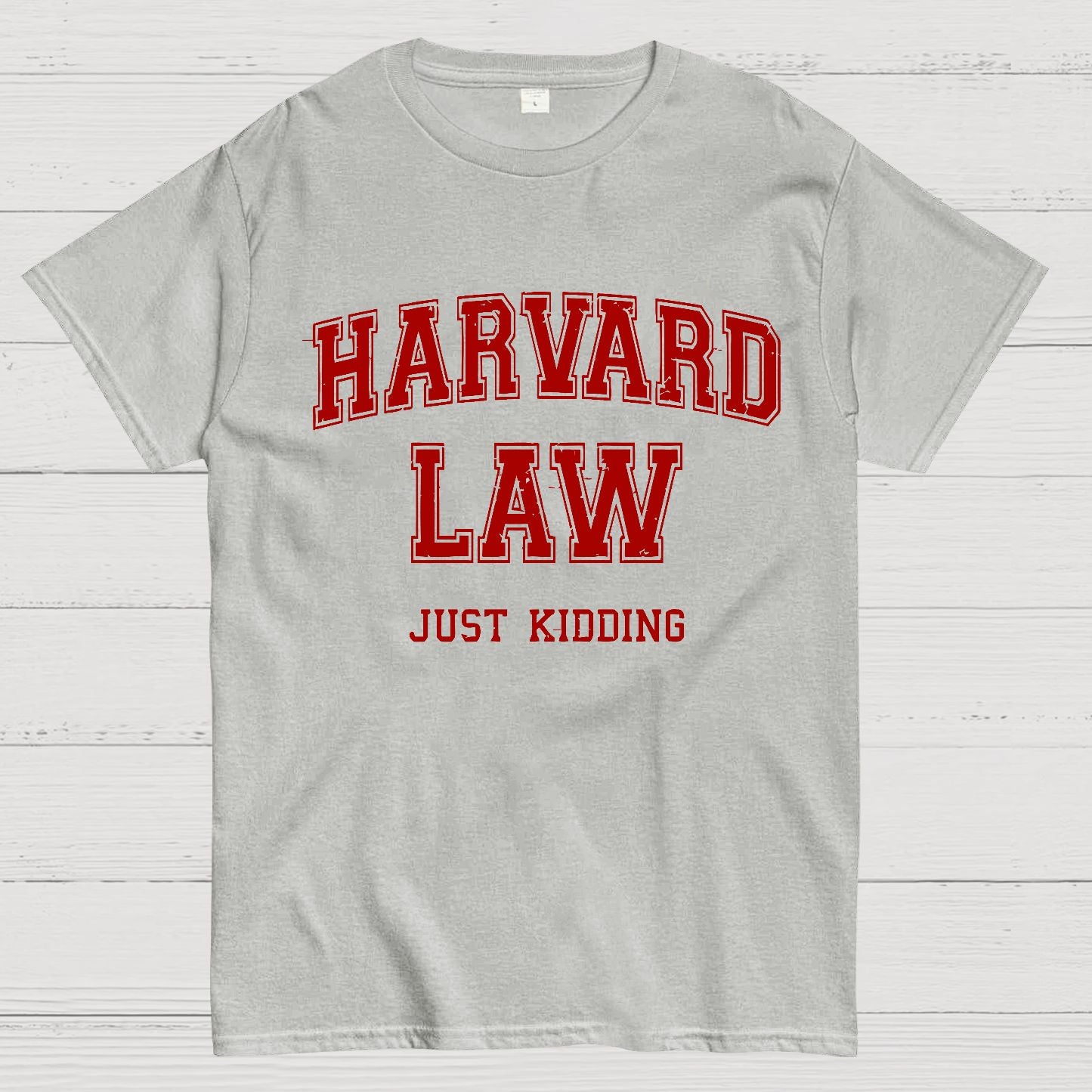 Harvard Law (Just Kidding) Geek T-Shirt