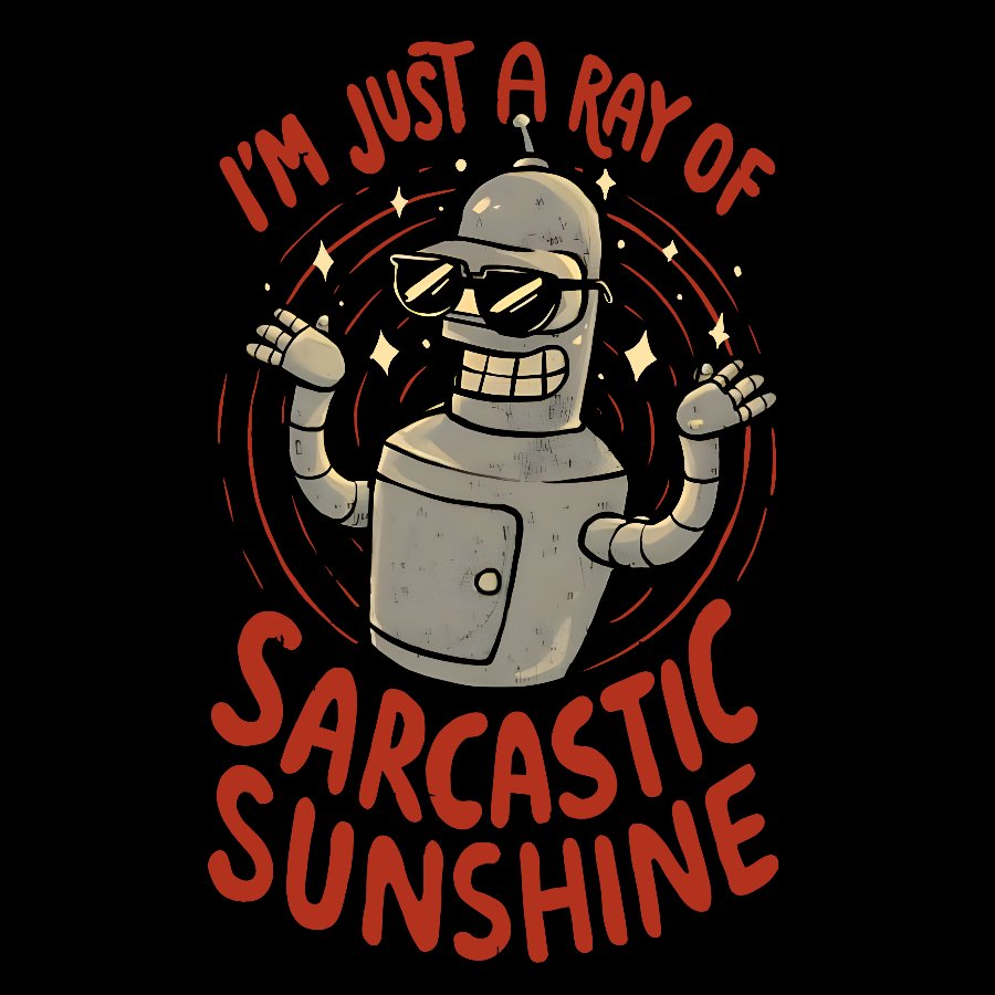 Sarcastic Sunshine Geek T-Shirt