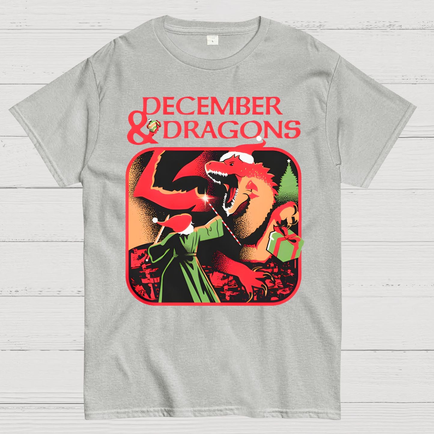 December & Dragons Geek T-Shirt