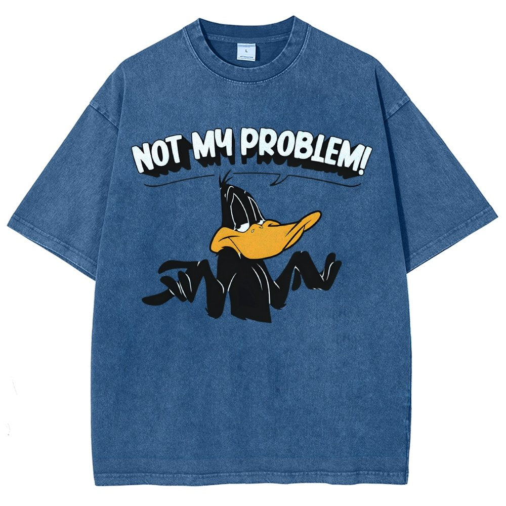 Not My Problem! Vintage Distressed T-shirt