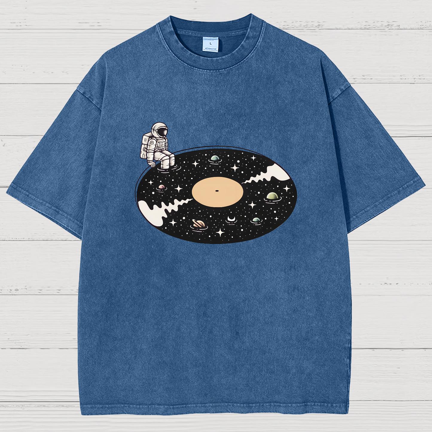 Cosmic Sound Vintage Distressed T-shirt