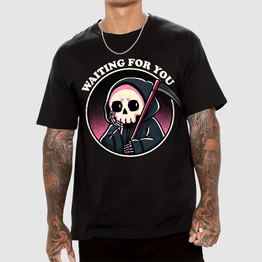 Waiting For You Geek T-Shirt