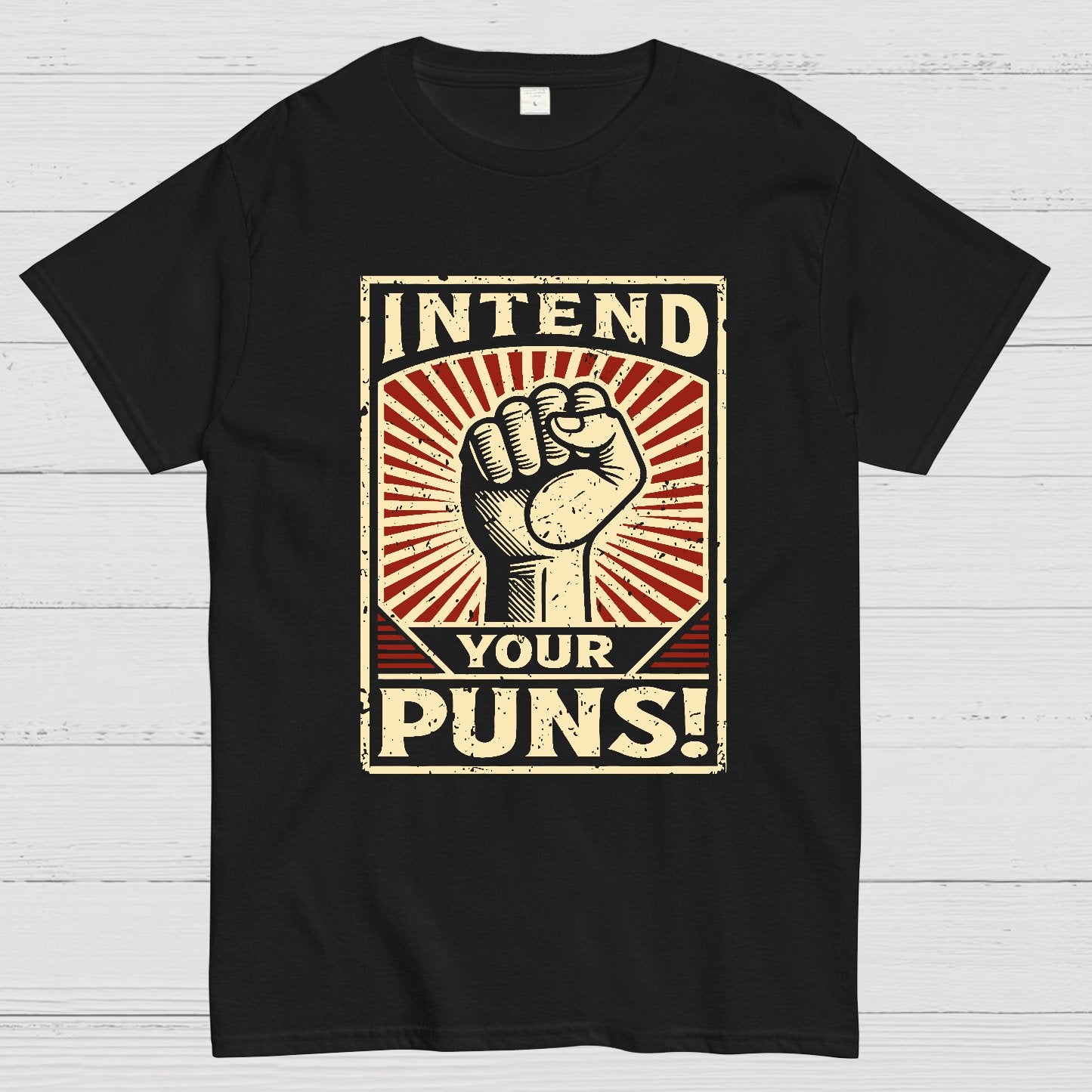 Intend Your Puns Geek T-Shirt
