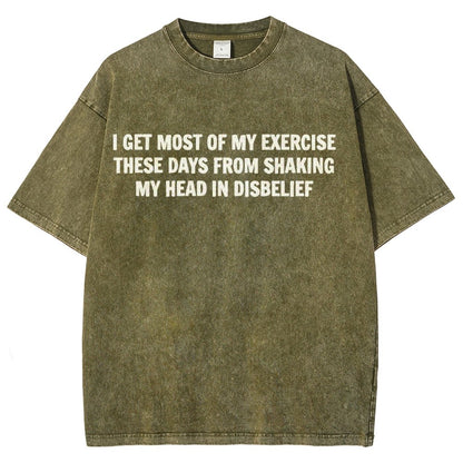 Shaking My Head Sarcastic  Vintage Distressed T-shirt