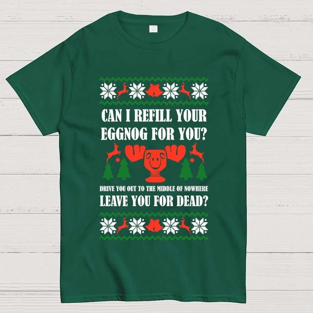Mystery World Eggnog Geek T-Shirt