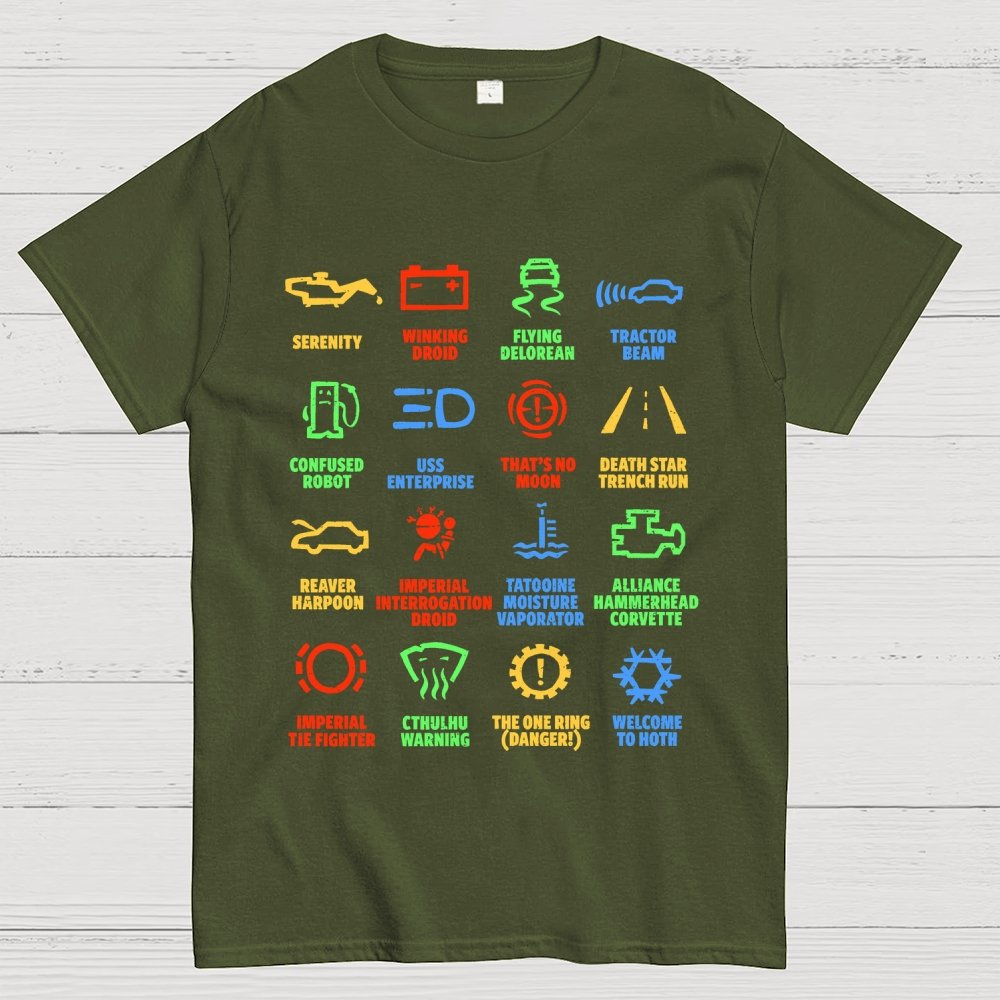 Nerdy Symbols Geek T-Shirt