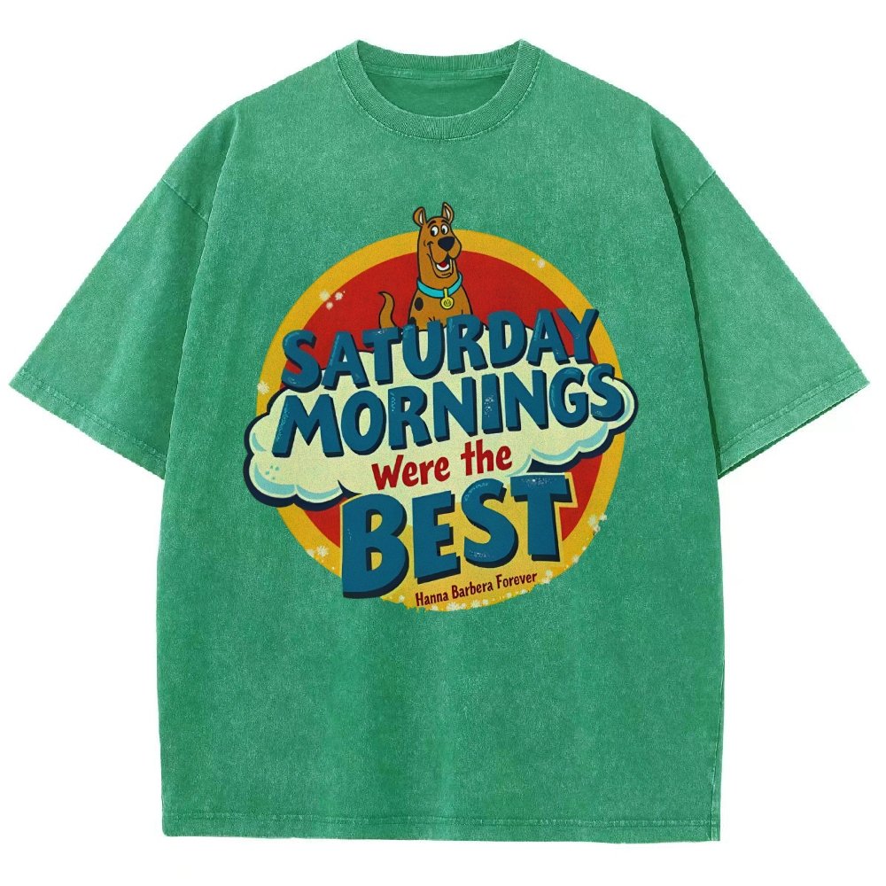 80s Saturday Morning Vintage Distressed T-shirt