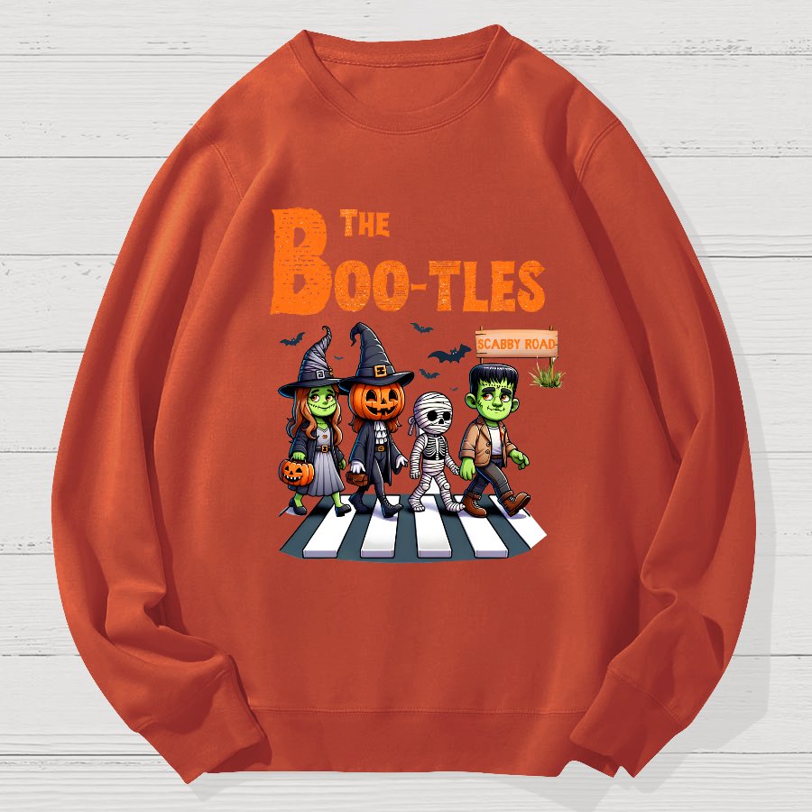 The Bootles Halloween Geek Cotton Sweatshirt