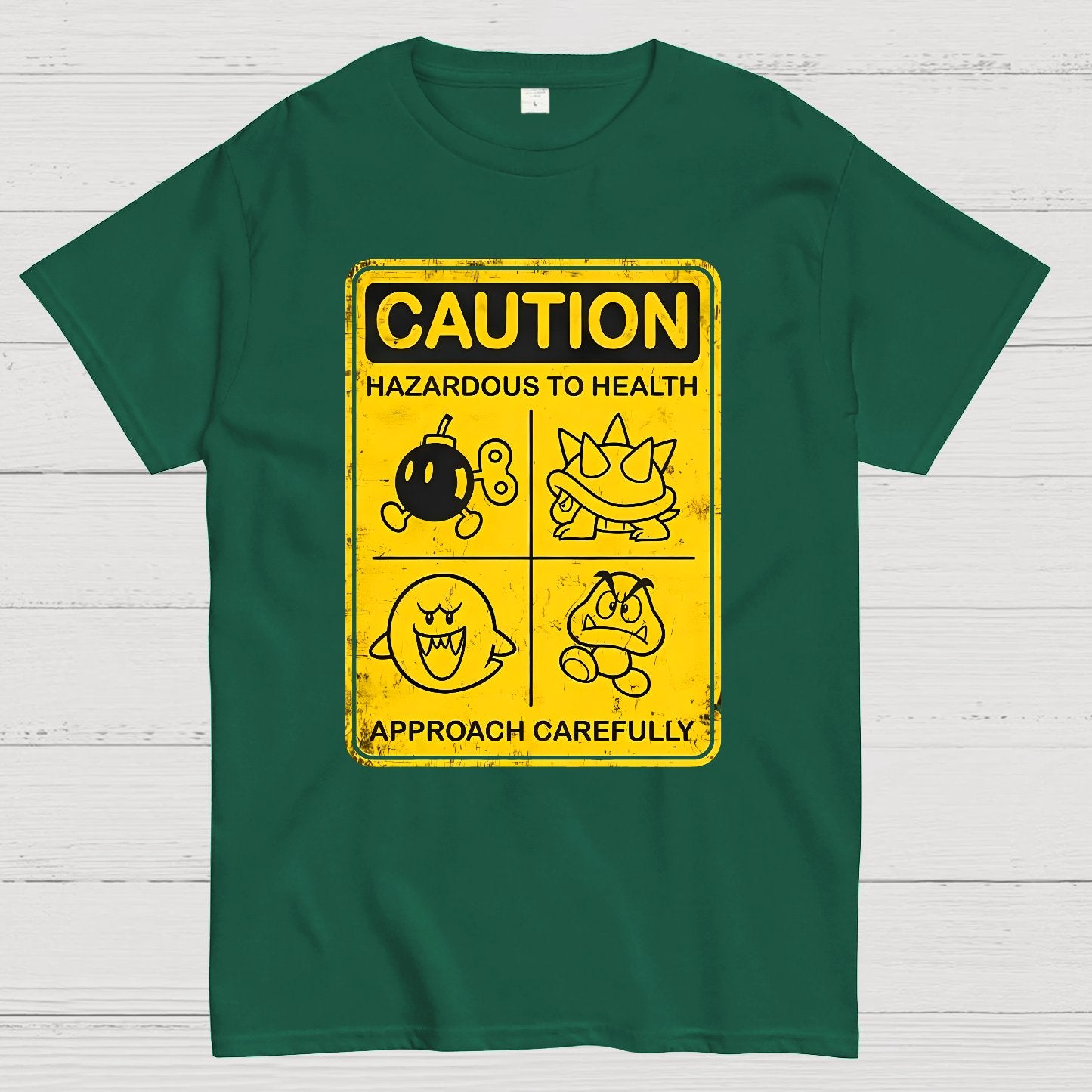 Caution Hazardous To Health Geek T-Shirt