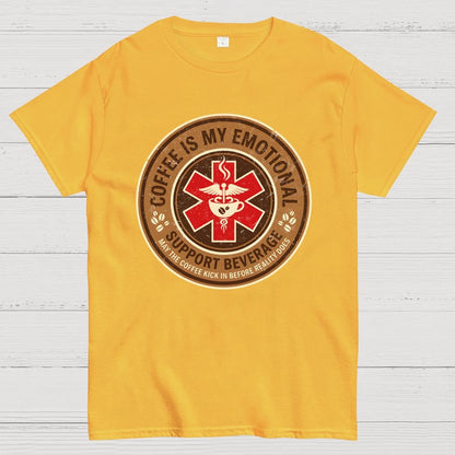 Coffee Is My Emotional Geek T-Shirt