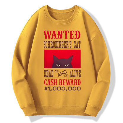 Schrodinger's Cat Geek Cotton Sweatshirt