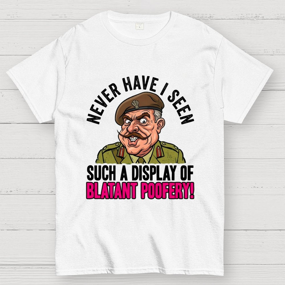 Never Have I Seen Such A Display Of Blatant Poofery! Art Print Geek T-Shirt