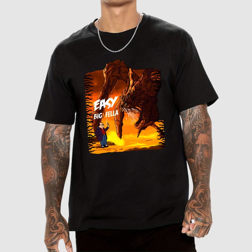 Calm Down Large Fellow Geek T-Shirt
