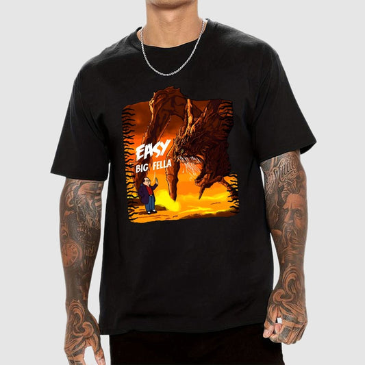 Calm Down Large Fellow Geek T-Shirt