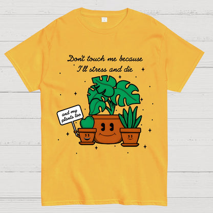Stress And Die Geek T-Shirt