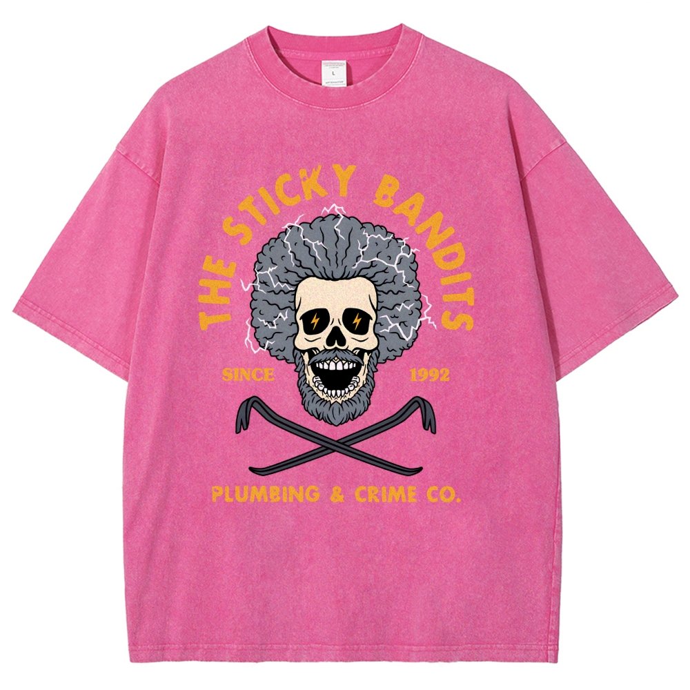 The Sticky Bandits Vintage Distressed T-shirt