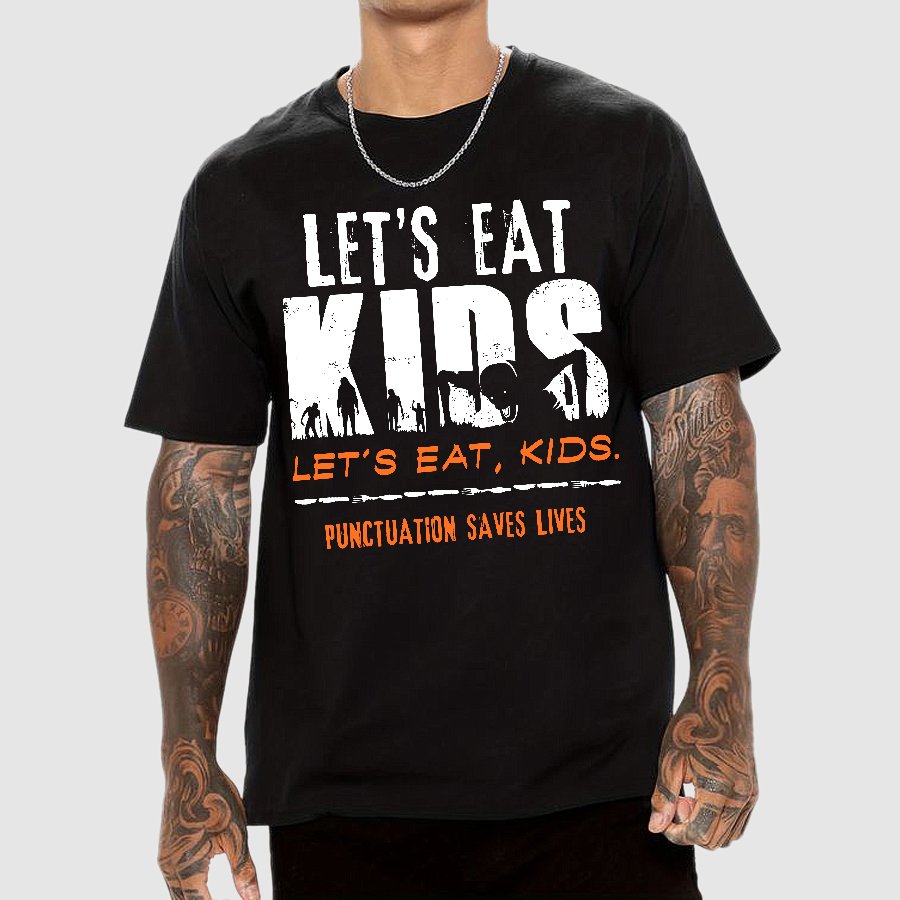 Punctuation Saves Lives Geek T-Shirt