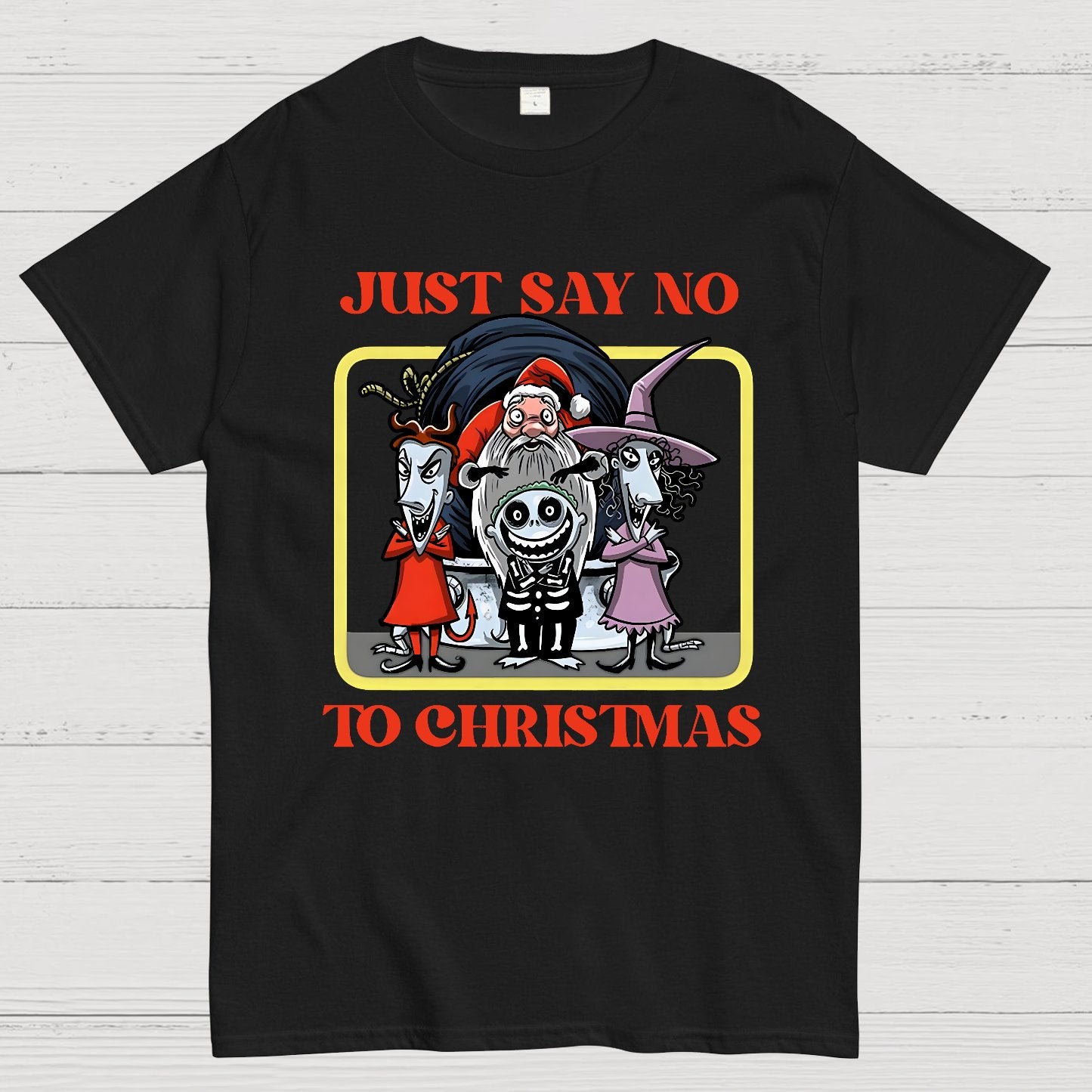 Say No to Christmas Geek T-Shirt