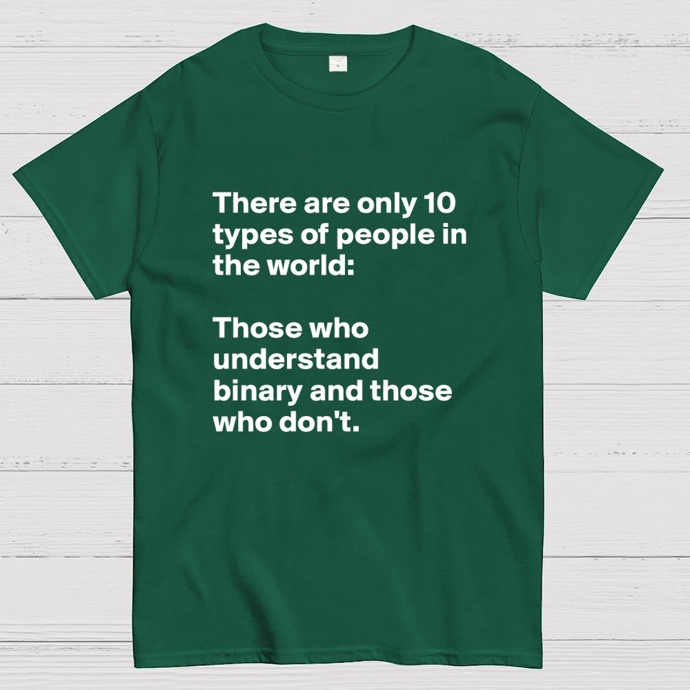 There Are 10 Types Of People Geek T-Shirt