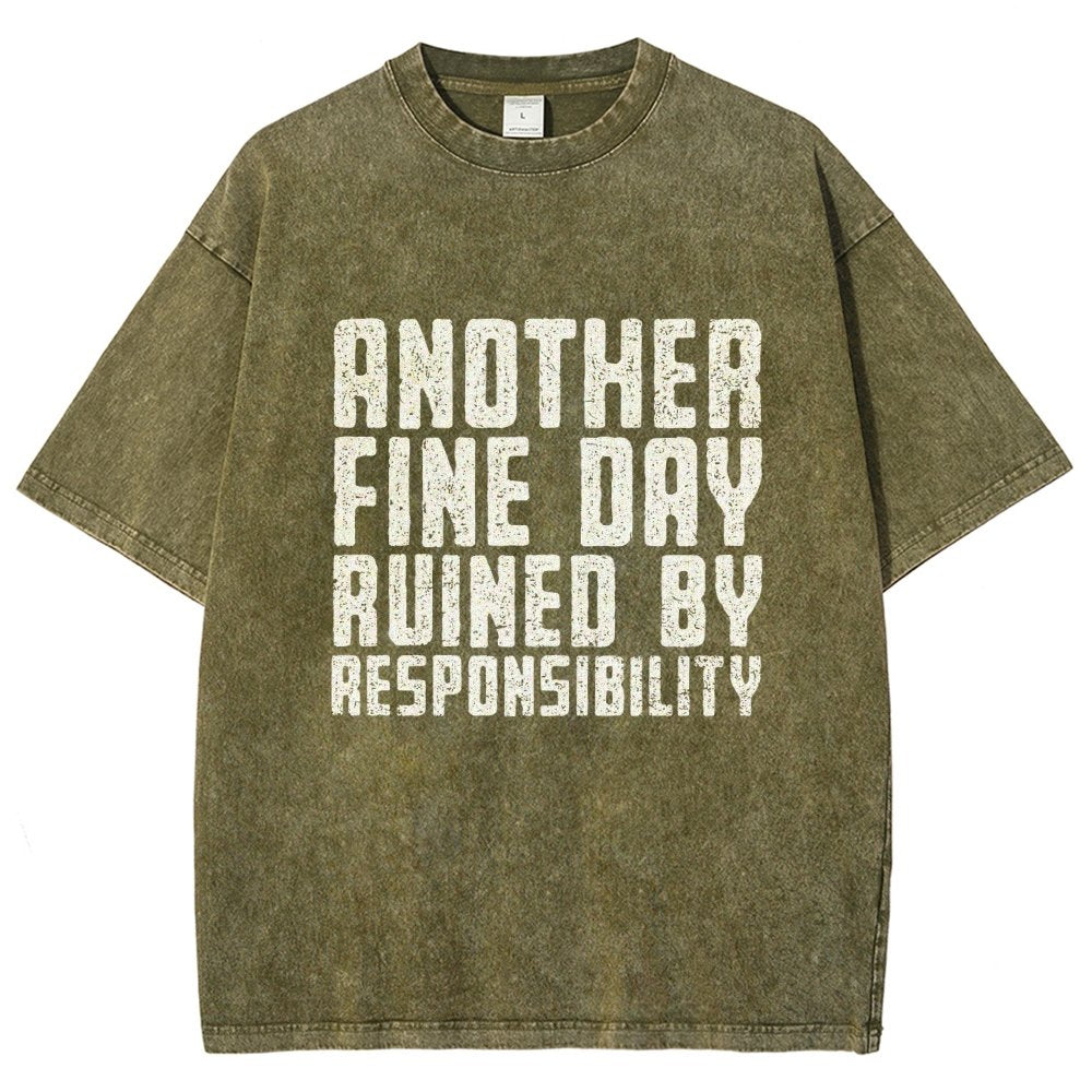 Another Fine Day Vintage Distressed T-shirt