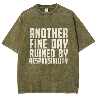 Another Fine Day Vintage Distressed T-shirt
