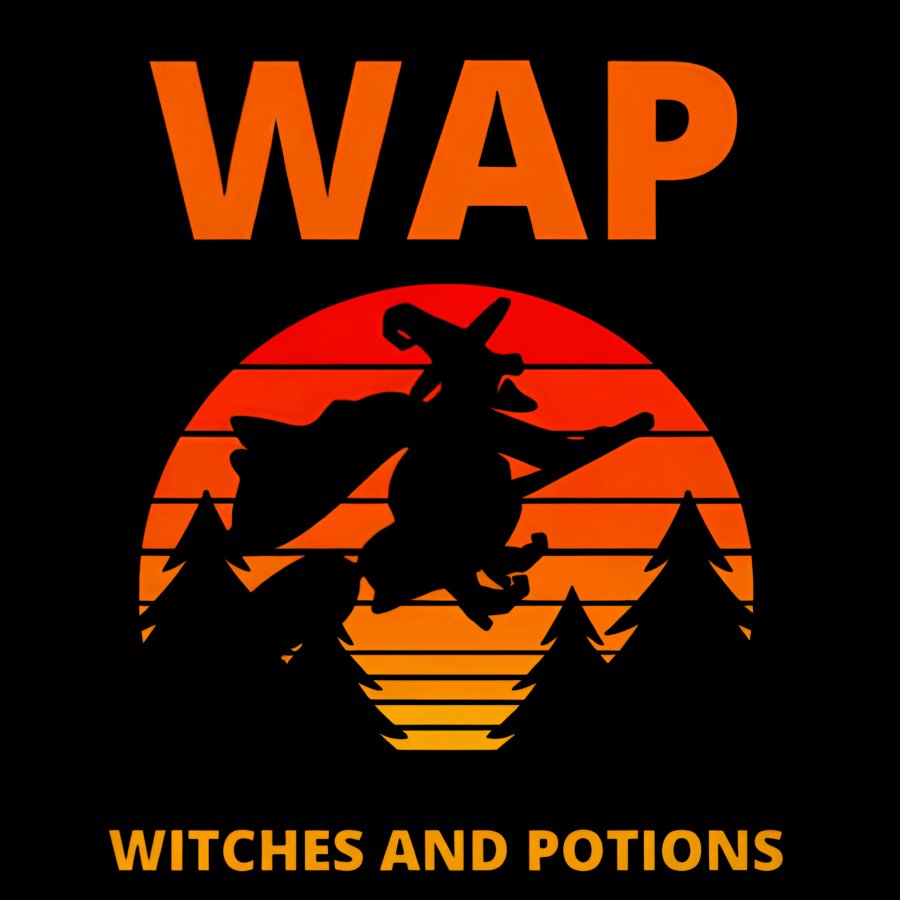 Wap Witches And Potions Halloween Geek T-Shirt