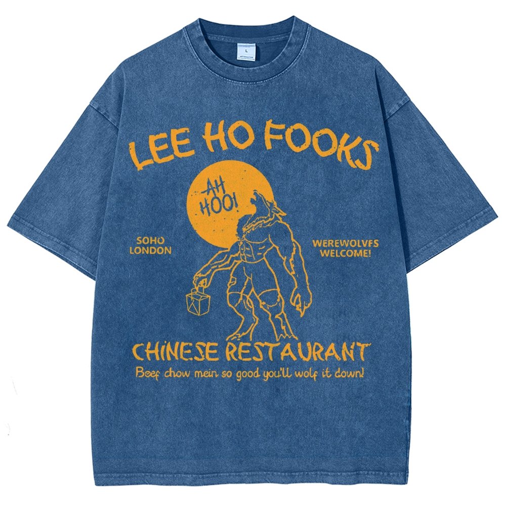Lee Ho Fooks Chinese Restaurant Vintage Distressed T-shirt