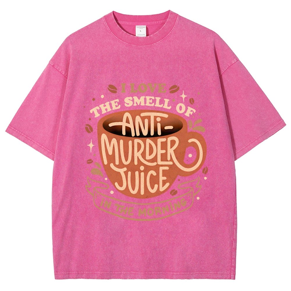 Anti-Murder Juice Vintage Distressed T-shirt