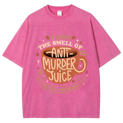 Anti-Murder Juice Vintage Distressed T-shirt
