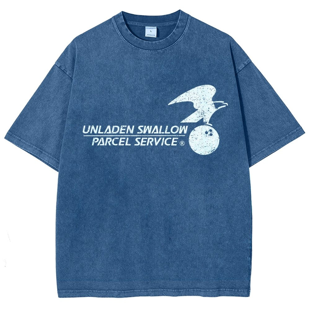 Unladen Swallow Shipping Service Vintage Distressed T-shirt