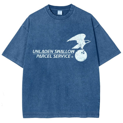Unladen Swallow Shipping Service Vintage Distressed T-shirt