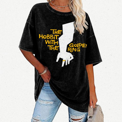 Golden Ring Vintage Distressed T-shirt
