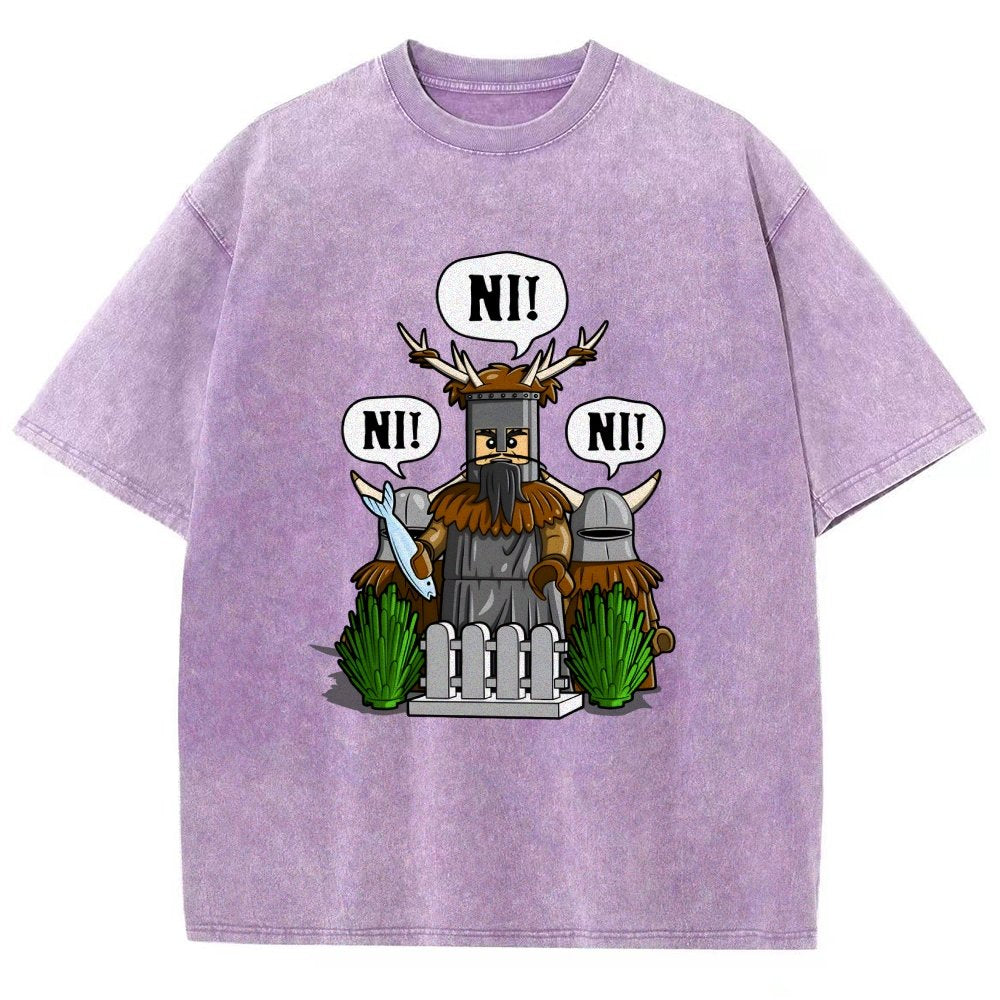The Knights Of Adventure Vintage Distressed T-shirt