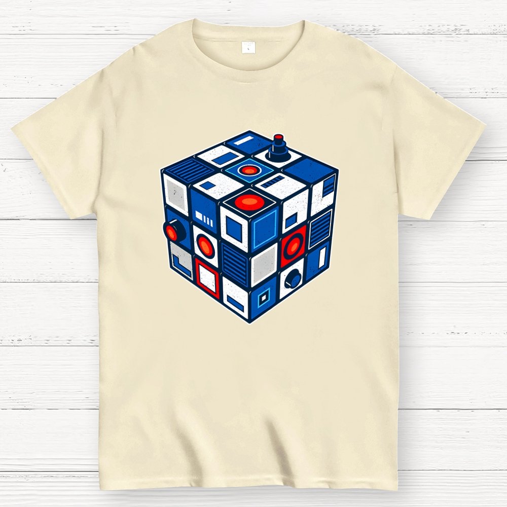 Droid Cube Geek T-Shirt