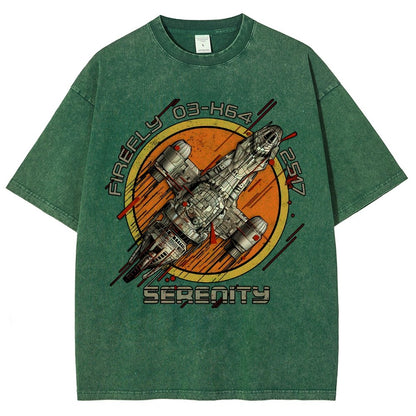 Space Explorer Vintage Distressed T-shirt