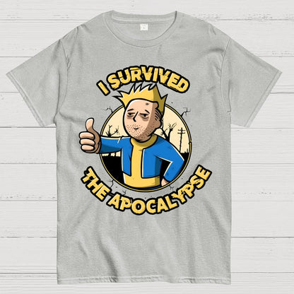 I Survived Sarcasm Funny Geek T-Shirt
