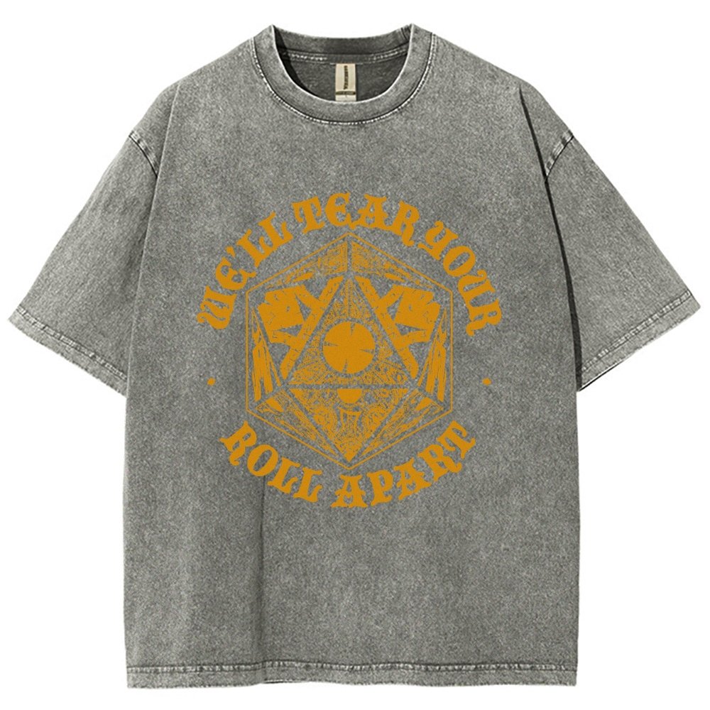 Lament D20 Vintage Distressed T-shirt
