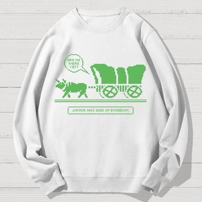 Oregon Road Trip Geek Cotton Sweatshirt