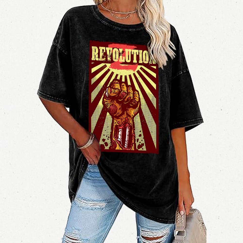 Revolution Z Vintage Distressed T-shirt